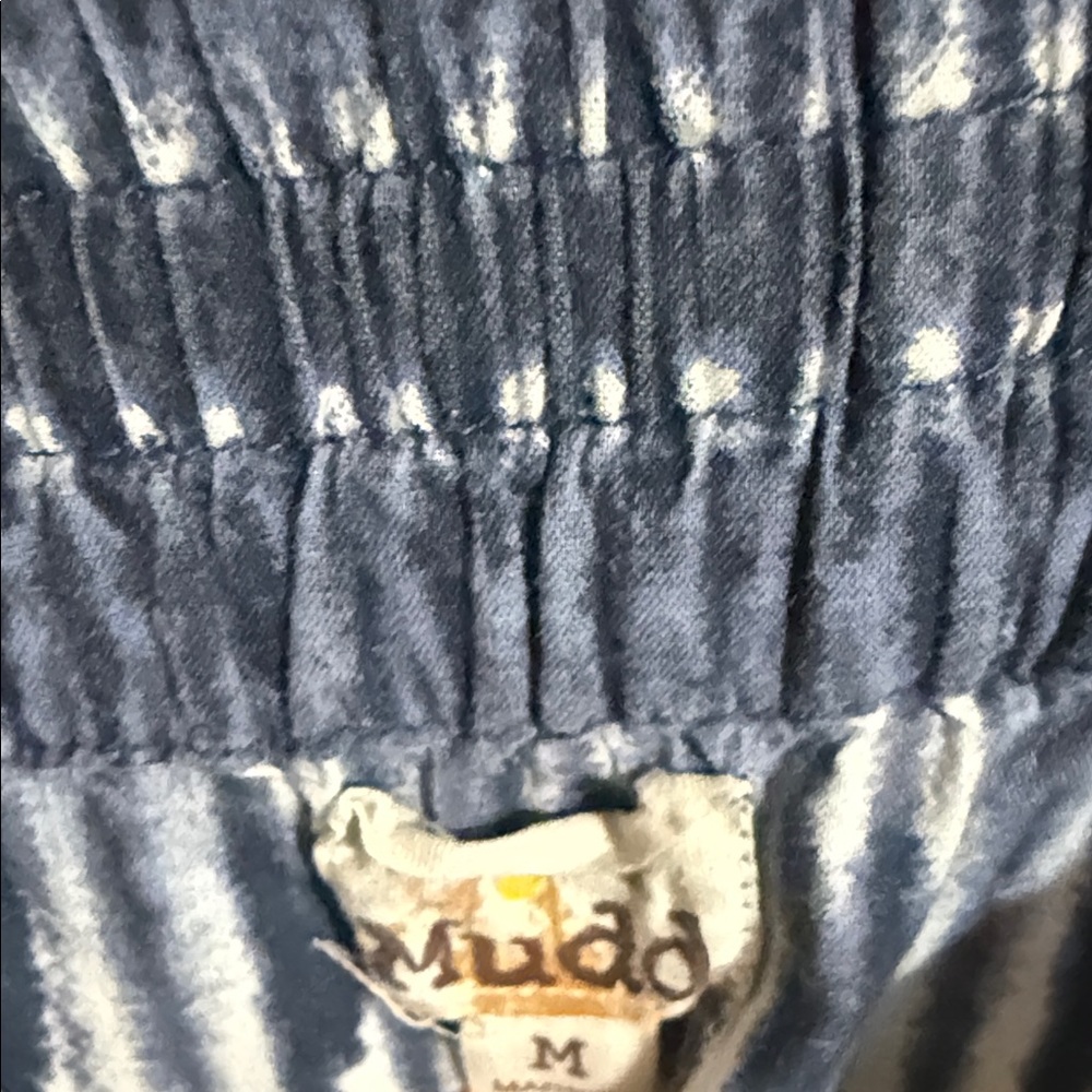 Mudd Blue Patterned Women's Skirt - Picture 3 of 4